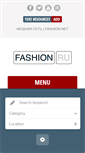 Mobile Screenshot of fashion.ru