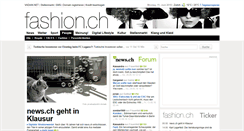 Desktop Screenshot of fashion.ch