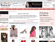Tablet Screenshot of damskamoda.fashion.bg