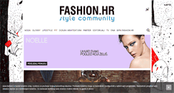 Desktop Screenshot of fashion.hr