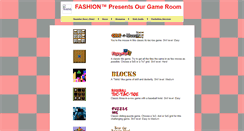 Desktop Screenshot of games.fashion.org